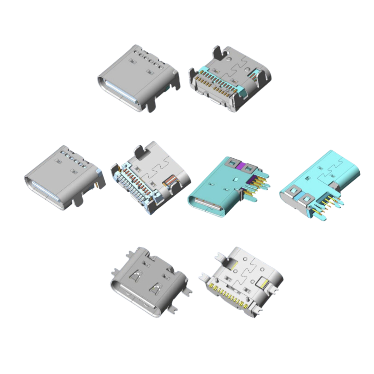 Vitalconn USB Type C connectors