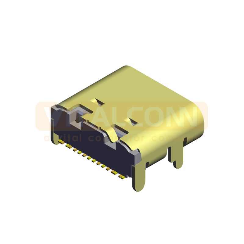 USB Type C Connector 16Pin SMT
