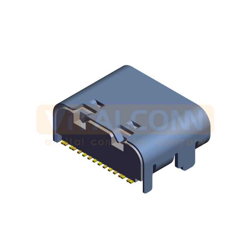 USB Type C Connector 16Pin SMT