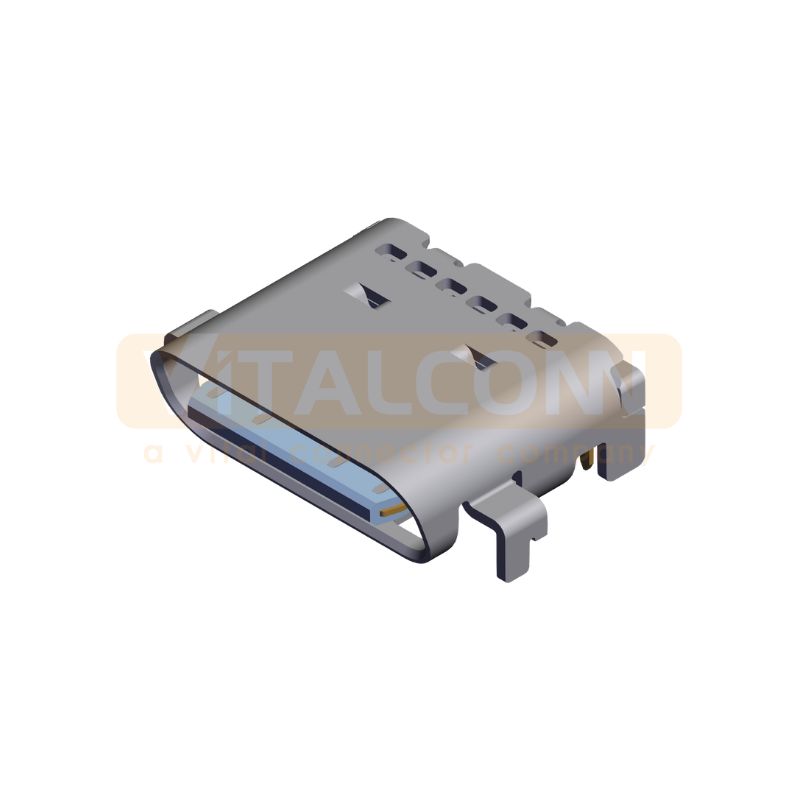 USB 3.2 Gen 2 24Pin Horizontal USB Type C Connector