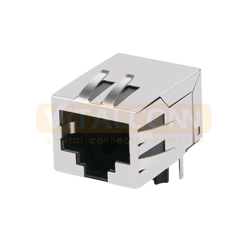 Low Profile 10-Pin Flat RJ45 Connector