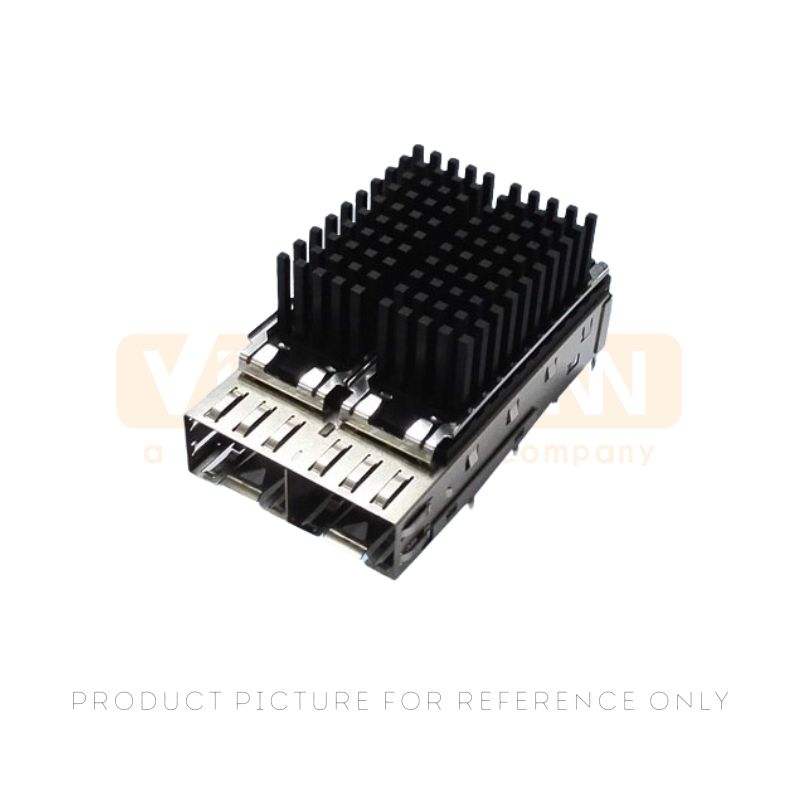 QSFP28 1x2 Port SFP Cage Connector