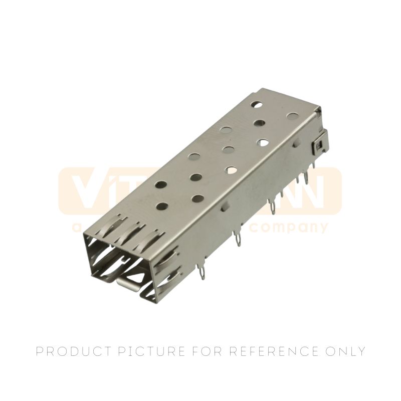 Single Port SFP+ Cage Connector without holes