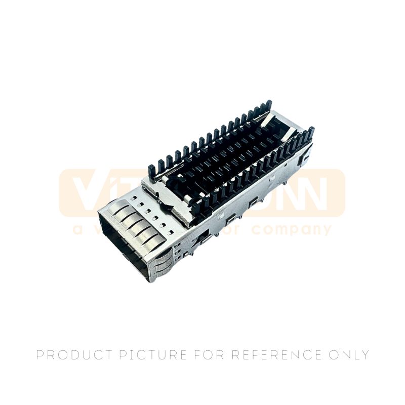 Aluminum Heat Sink SFP Cage+ Connector