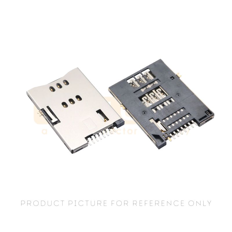 SMD SIM card connector