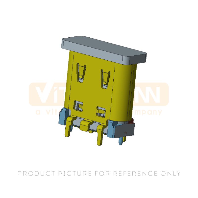 SMT Vertical USB-C Connector