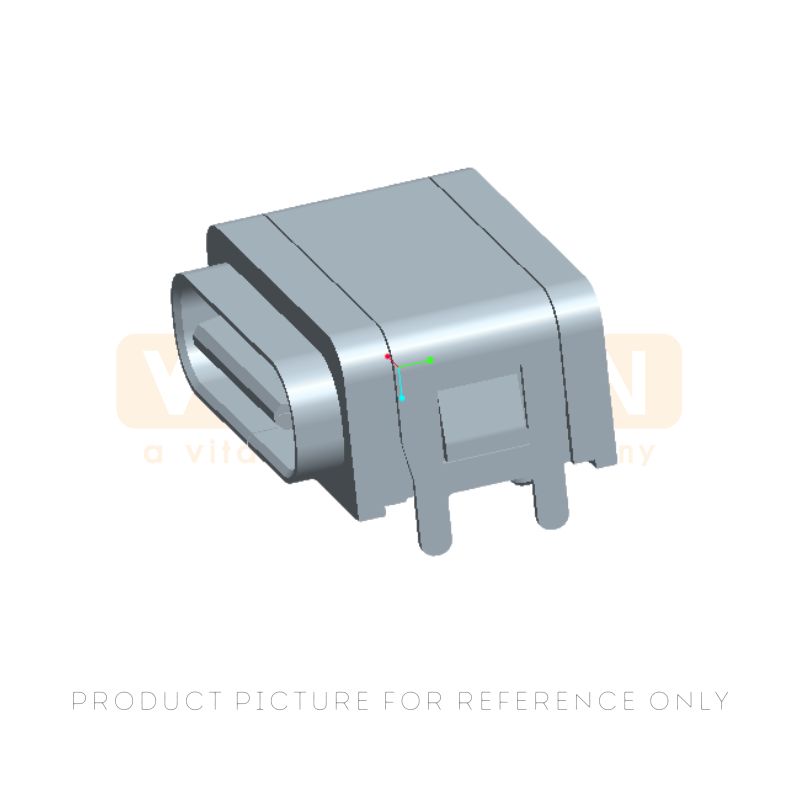 16 Pin Vertical USB-C Connector
