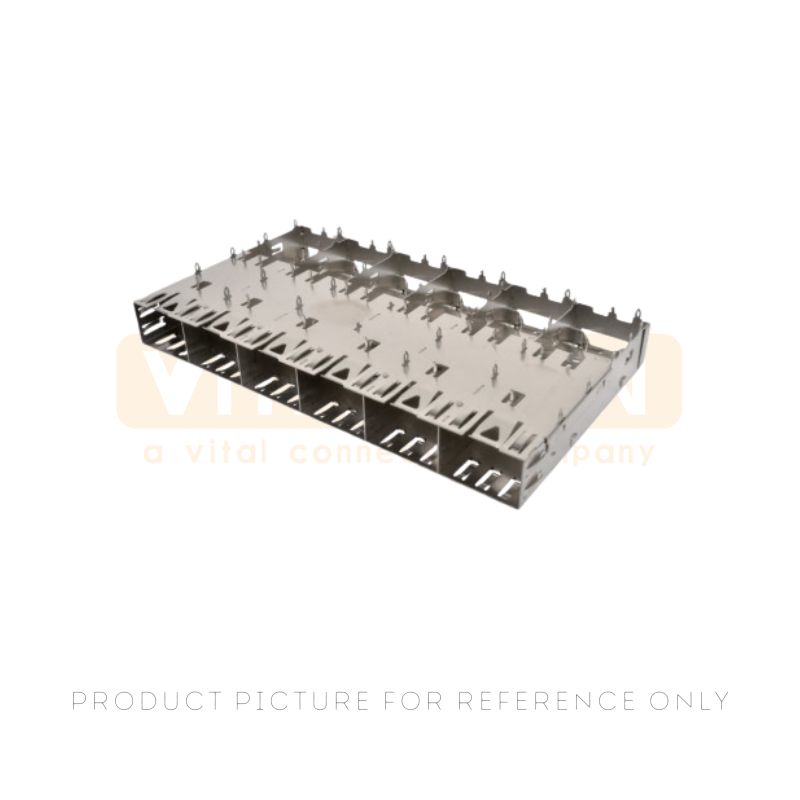 High Density SFP Cage Assembly