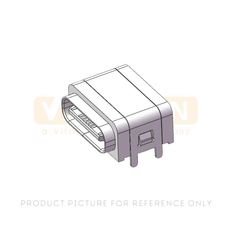 16 Pin Waterproof USB C Receptacle