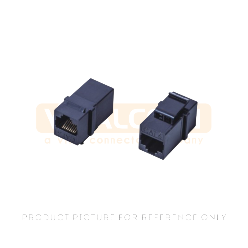 Unshielded CAT 6 RJ45 Inline Coupler Connector