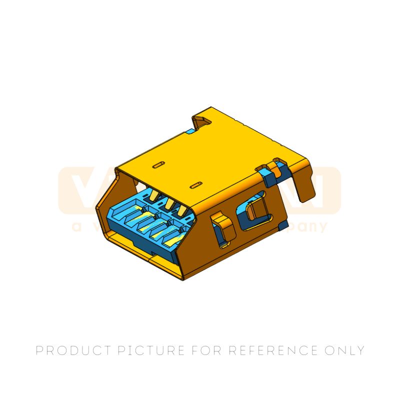 1.80mm Reverse Sink USB Type-A Connector
