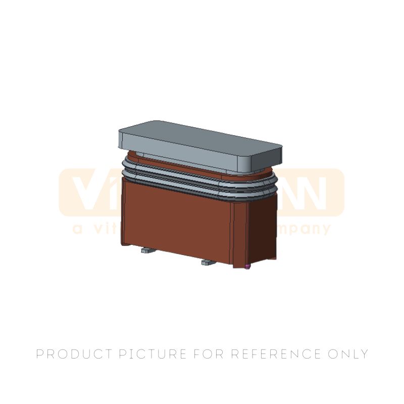 Vertical 16 Position USB Type-C Connector