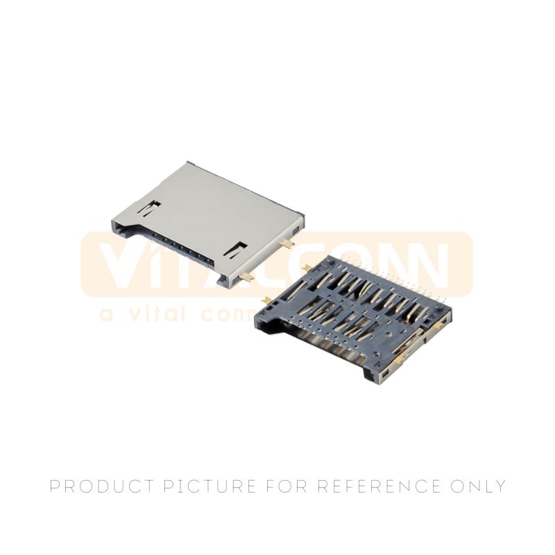 SD 4.0 Non-push SMT card sockets connectors