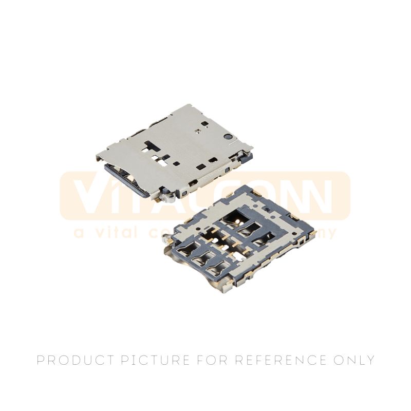 Nano SIM card sockets connectors