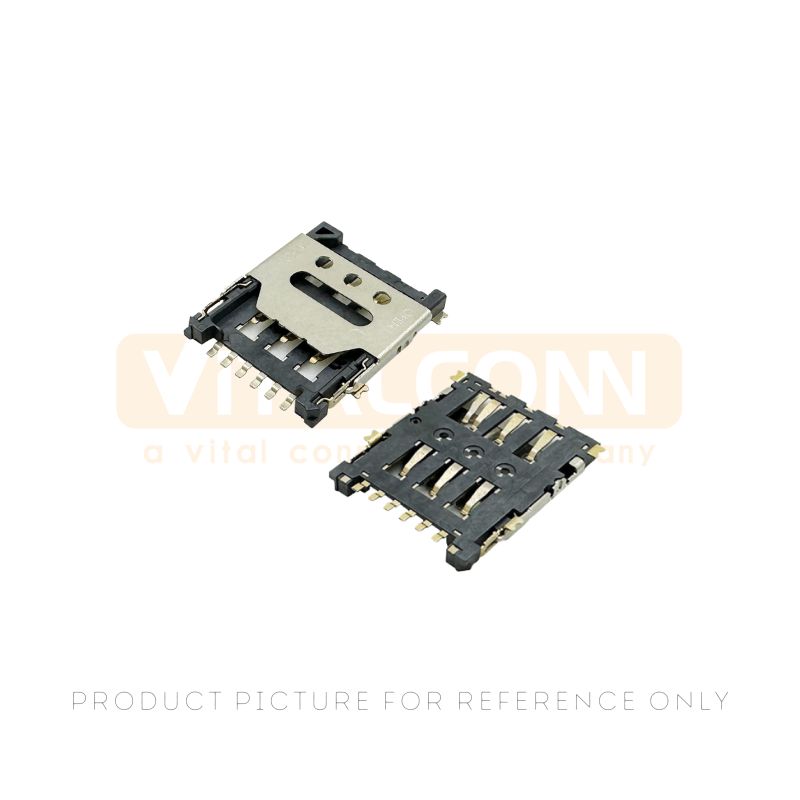 Nano SIM card sockets connectors
