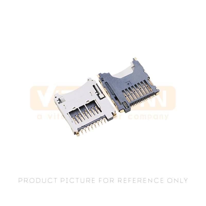 Bottom Mount Micro SD card sockets connectors
