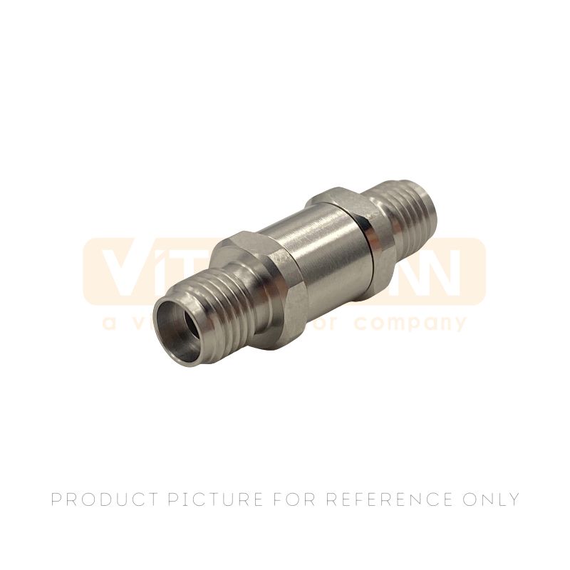•	40GHz 2.92mm Female to Female High Frequency Test RF Adapter