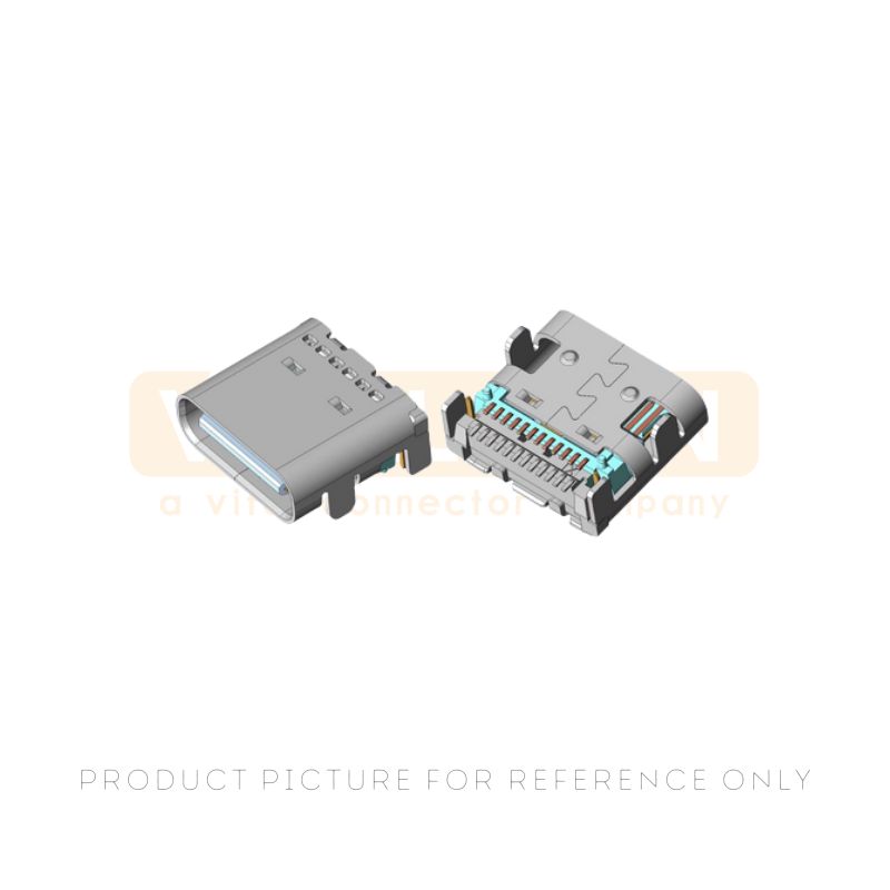 USB C 24-Pin SMT Receptacle Connector