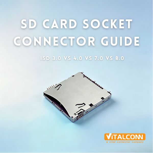 SD Card Socket Connector Guide: SD 3.0 vs 4.0 vs 7.0 vs 8.0 (2026)