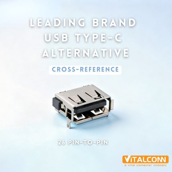Leading Brand USB Type-C Alternative: 26 Pin-to-Pin Cross-Reference Guide (2026)