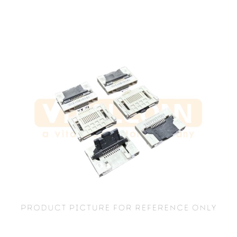 F05057FA020M1WLJ9 20 Pin 0.50 mm Pitch ZIF FPC Connector