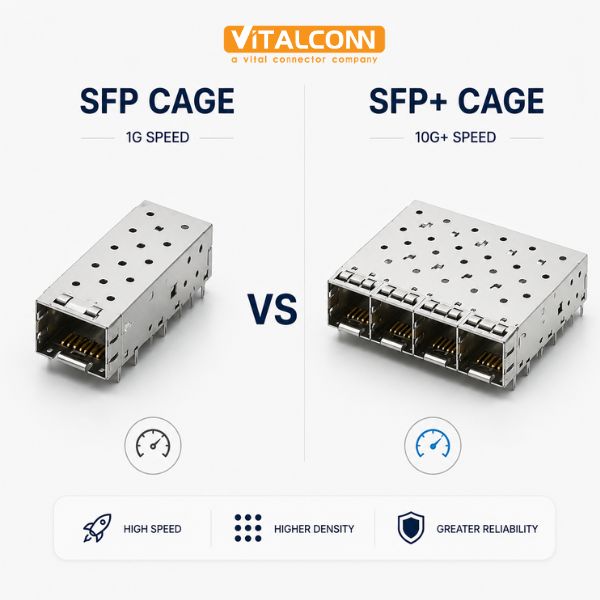 SFP Cage vs SFP+ Cage: What Is the Difference? (2026)