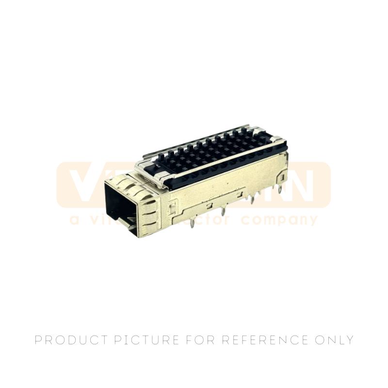 S2N3122055NA4 1x1 SFP Plus Cage with Heatsink