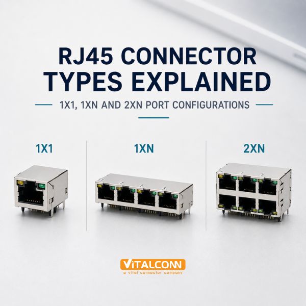 RJ45 Connector Types Explained: 1×1, 1×N and 2×N Port Configurations
