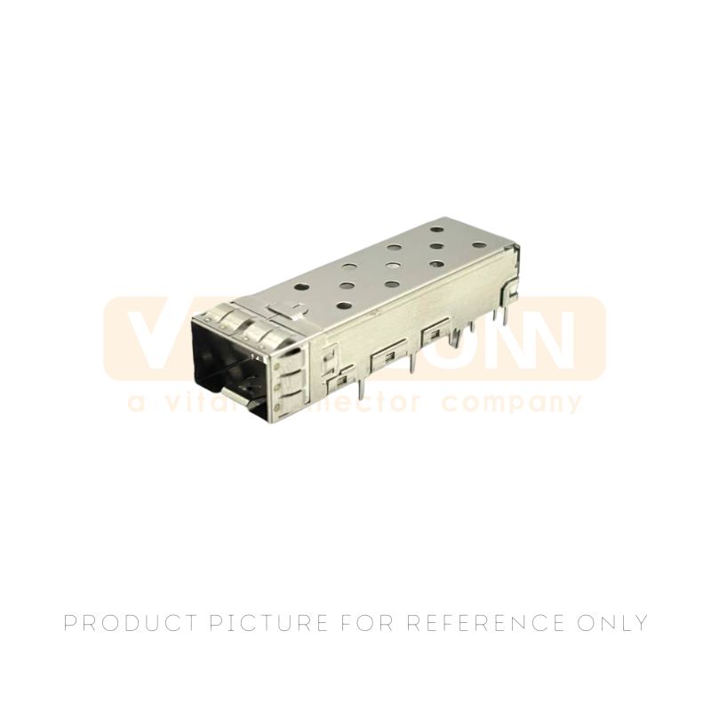 SFP+ 1x1 Cage with Grounding Pin S2N31Y5100NA4 Main View