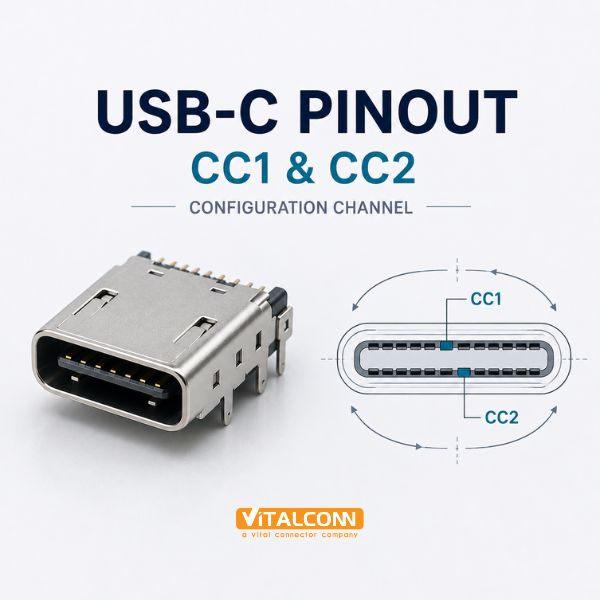 USB-C Pinout Explained: What Do CC1 and CC2 Pins Do?