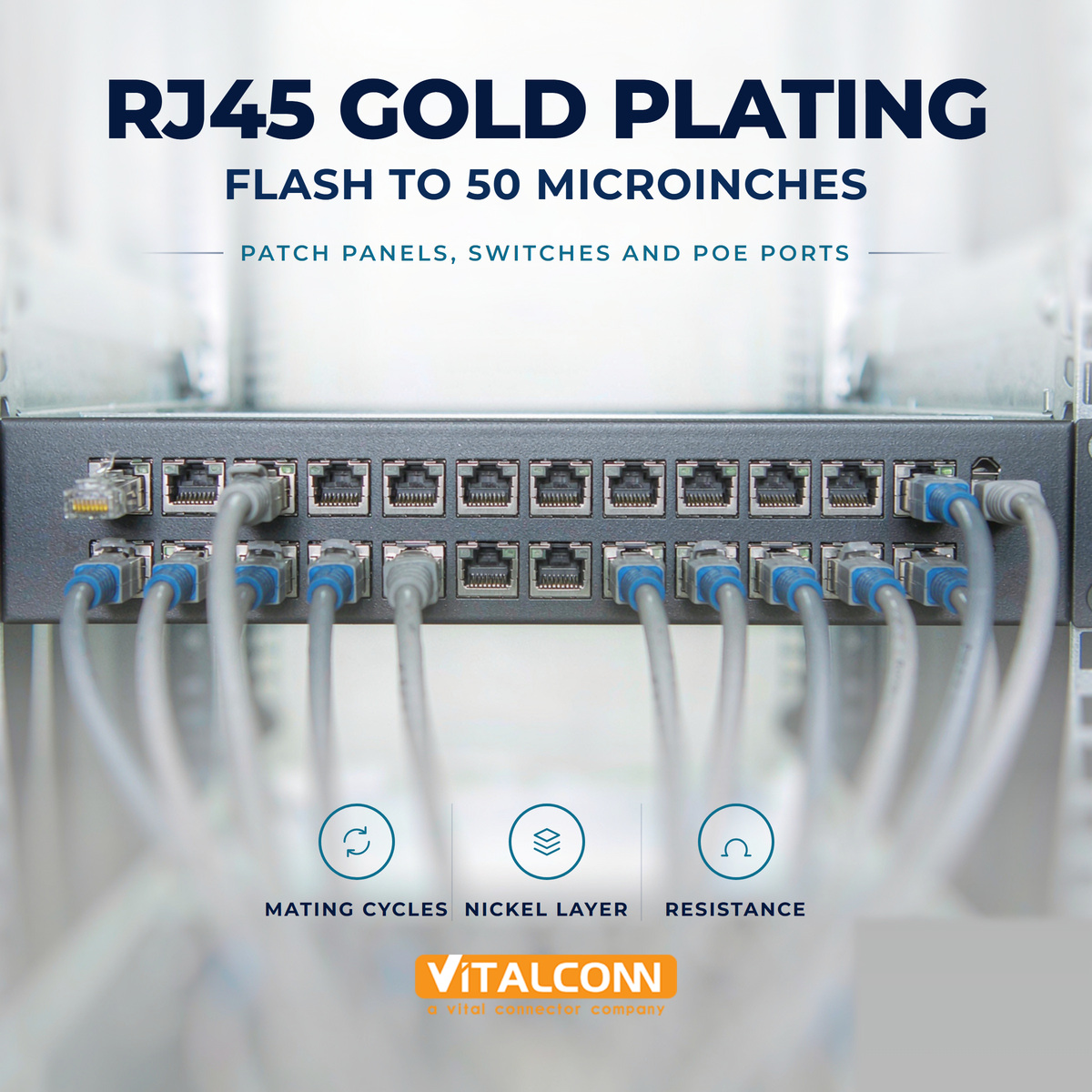 RJ45 Gold Plating Thickness: How Many Microinches Do You Need?