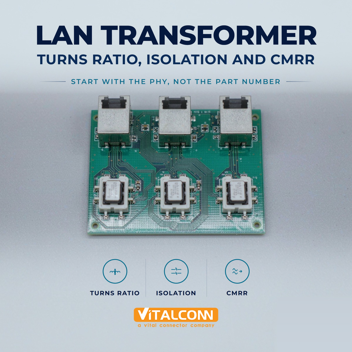 LAN Transformer Selection Guide: Turns Ratio, Isolation and CMRR