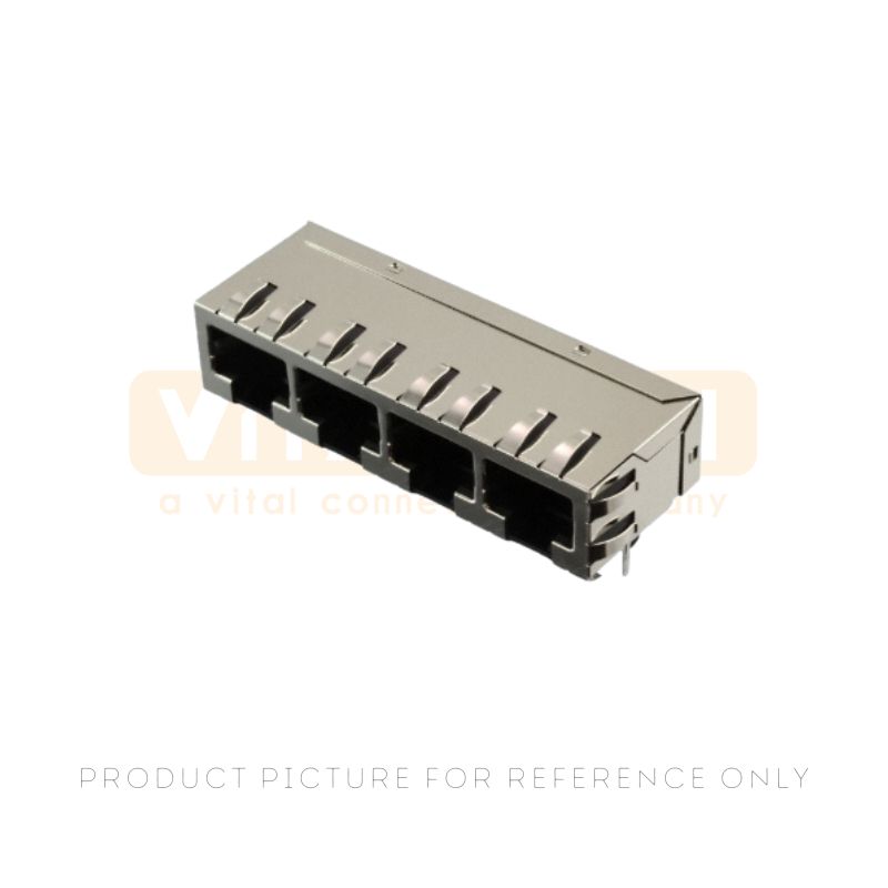 1x4 RJ45 tab down jack for multi port gigabit ethernet switch